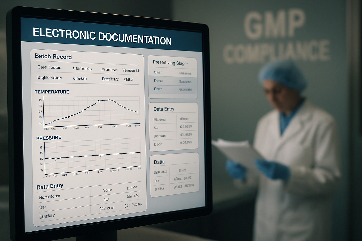 Electronic documentation system in pharmaceutical manufacturing.