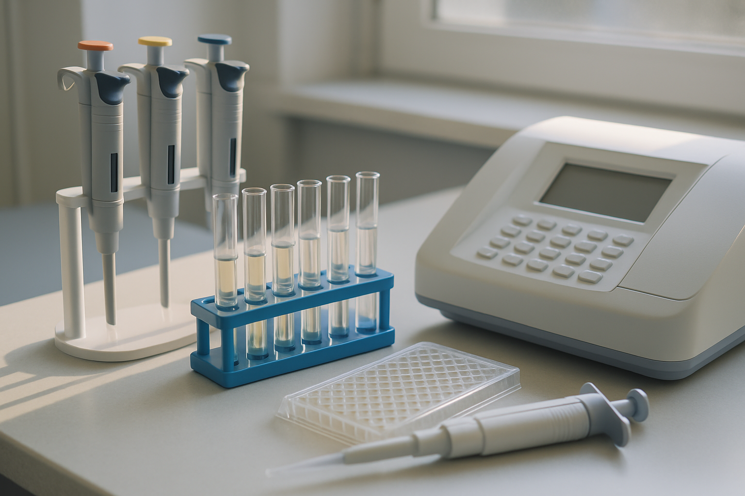 Laboratory equipment for enzyme assays related to the HMP shunt.
